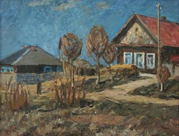 The house with red roof. Rudin Petr