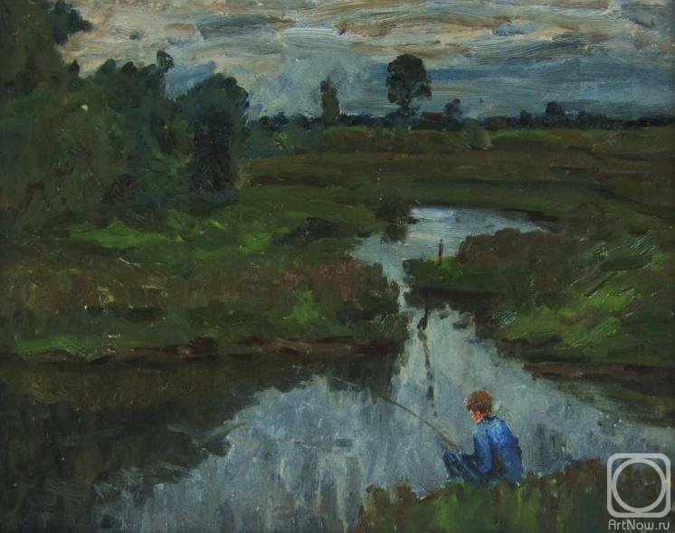 Rudin Petr. Evening fishing