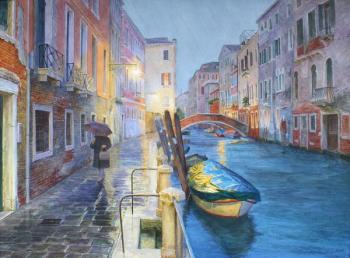 Venice. Rain