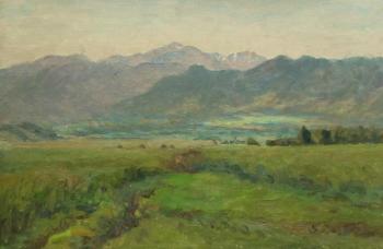 Mountain valley (Uimon Steppe). Rudin Petr