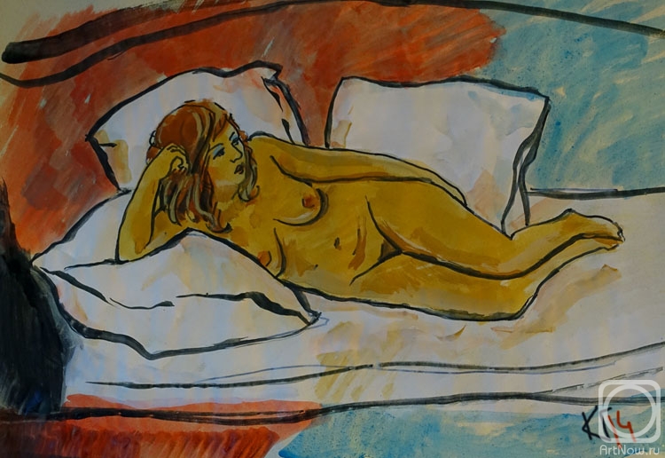 Karaceva Galina. Nude 1