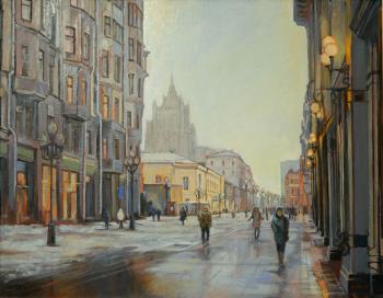 Old Arbat street. Nikulin Ilya