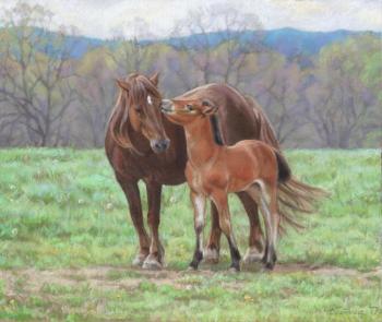 The Dream (Horse In The Meadow). Deynega Tatyana