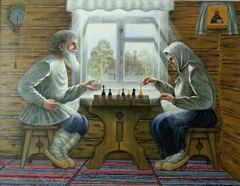 Shah and checkmate. Markoff Vladimir