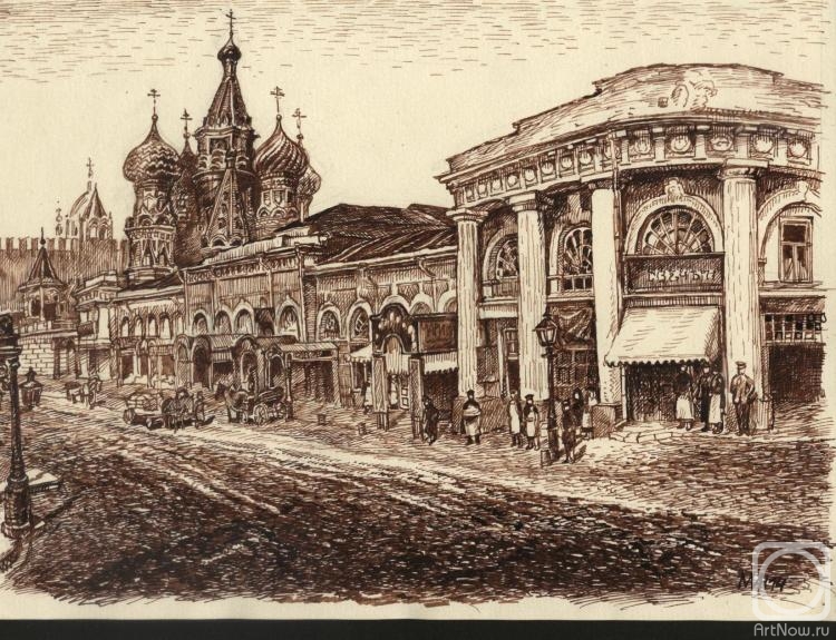 Mukhametyanov Ilshat. Old Moscow. View 1