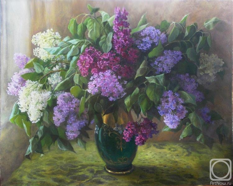 Shumakova Elena. Bouquet of lilacs
