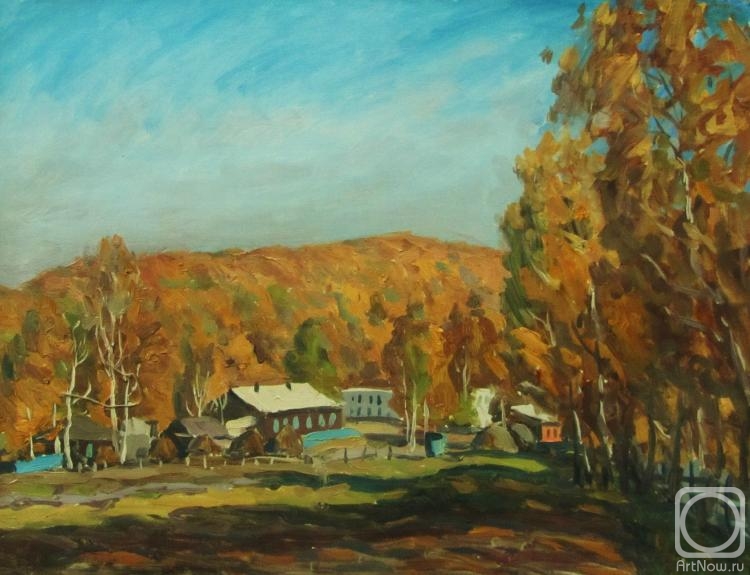 Rudin Petr. Autumn near Novosibirsk
