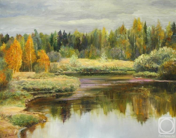 Volosov Vladmir. Forest Lake. Autumn