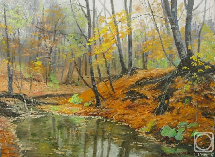 Chernyshev Andrei. Autumn, forest stream