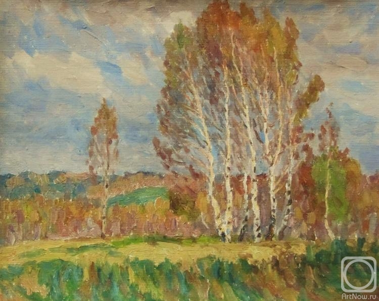 Rudin Petr. Autumn birch