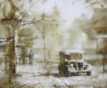 On the winter streets. Orlov Dmitriy