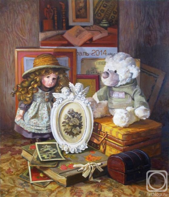Shumakova Elena. Doll and Bear