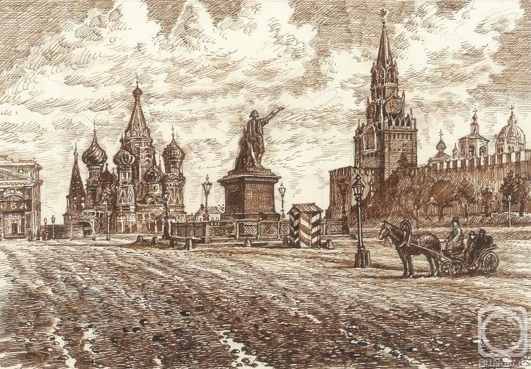 Mukhametyanov Ilshat. Old Moscow. View 3