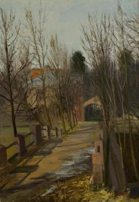A Cold Day in an Old Park. The Sergievka. Seregin Sergey