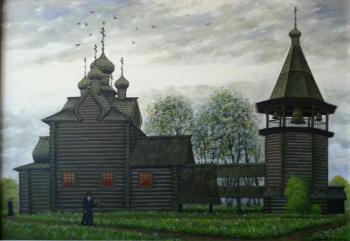 Church with tent bell tower. Markoff Vladimir