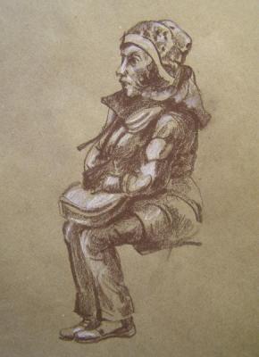 Sketches in public places 3. Gerasimov Vladimir