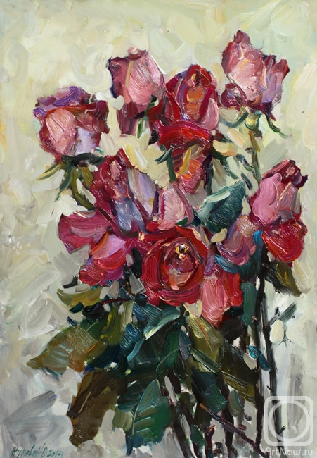 Zhukova Juliya. Pink roses