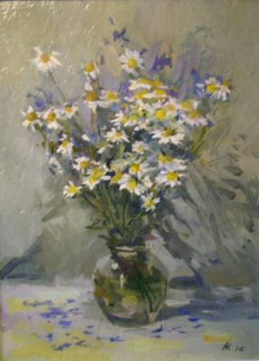 Field daisies. Kaminskiy Aleksey