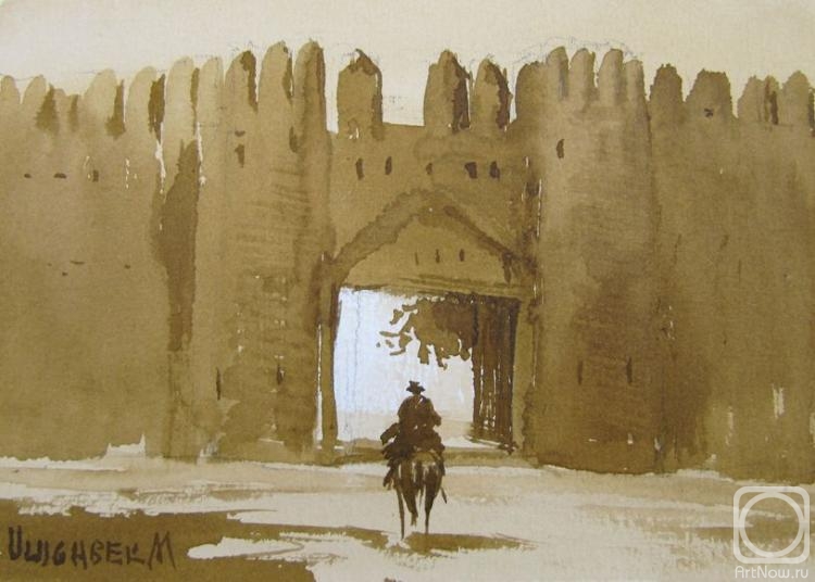 Mukhamedov Ulugbek. The gates of the old city