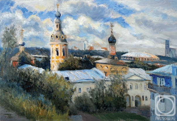 Malyusova Tatiana. View on Andreys church