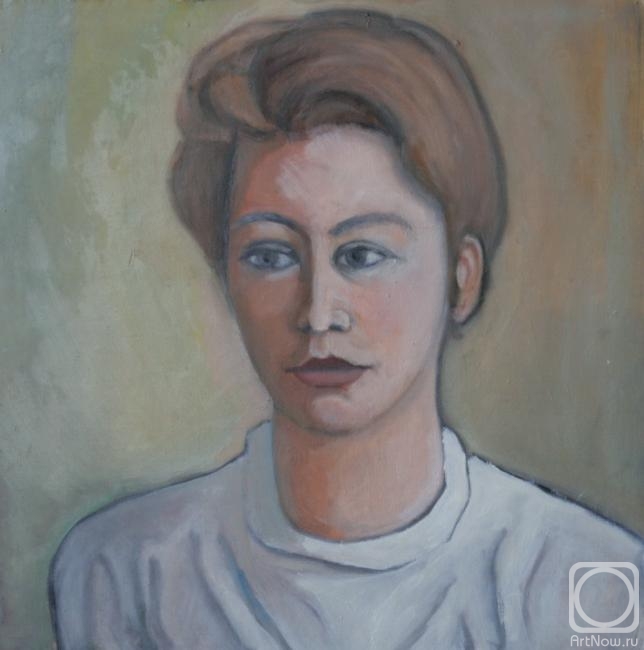 Klenov Valeriy. portrait of a daughter