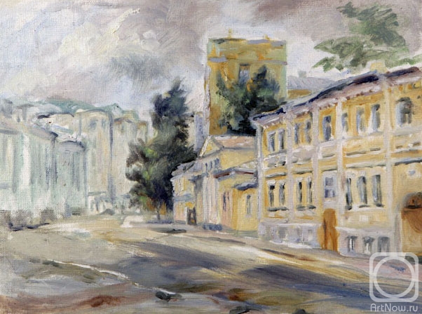 Malyusova Tatiana. On Polyanka street