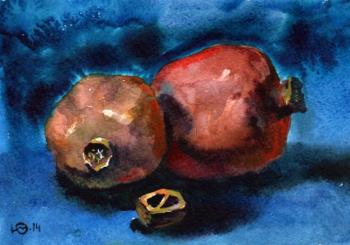 Pomegranates. Maslova Julea
