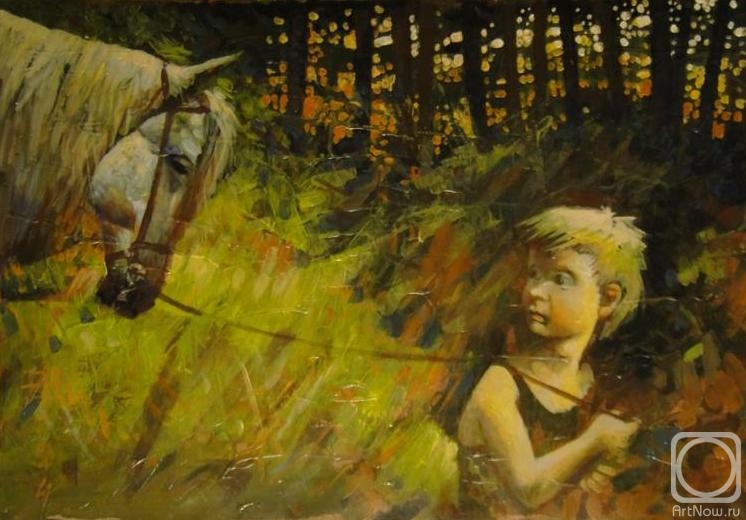 Andrianov Andrey. We will go with the horse