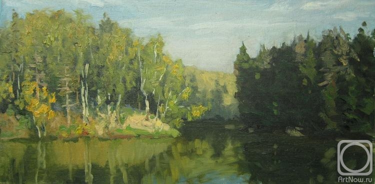 Chertov Sergey. Study on the lake