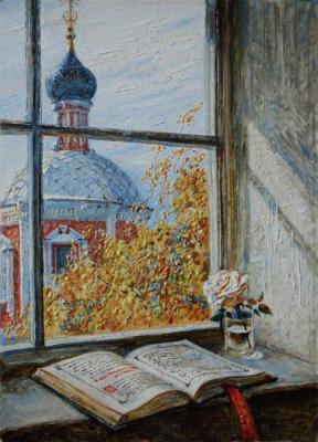 From the window of the monastery cell. Bikashov Dimitrii