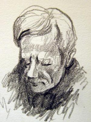 Five minutes sketch in the subway 19. Gerasimov Vladimir