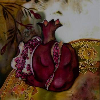 Pomegranate (triptych "Tales of Scheherazade"). Davydova Lyudmila