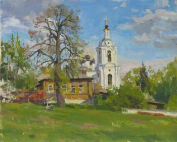 The church Spasa za verhom (). Kharchenko Victoria
