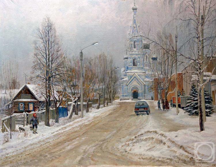 Loukianov Victor. Street at Maloyaroslavets