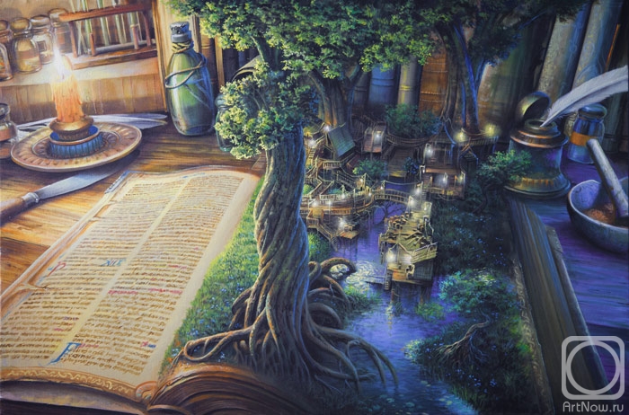    .  . Magic In The Pages Of The Book World