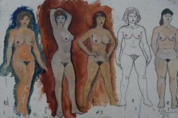 Erotic sketches (Nudism). Klenov Valeriy