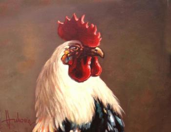 Rooster - portrait. Vukovic Dusan