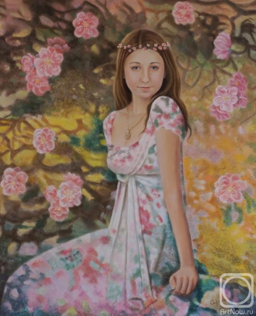 Sidorenko Shanna. Portrait of a Spring Girl
