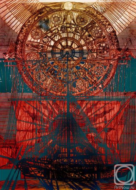 Календарь путешественника» картина Суркова Александра (бумага, карандаш) —  купить на ArtNow.ru