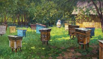 In the apiary. Vikov Andrej