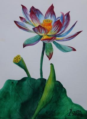 Lotus (Lotus Flower). Lukaneva Larissa