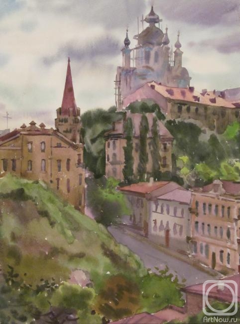 Lapovok Vladimir. Kiev. Andriyivsky Descent