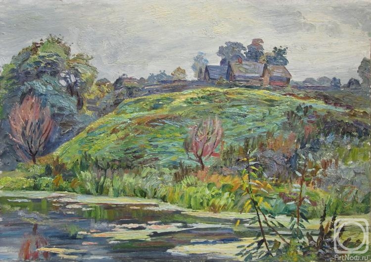 Bikashov Dimitrii. Pond on the edge of Spas-Sedcheno