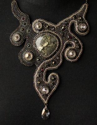 Necklace "By the Ways of the Stars". Lapina Albina