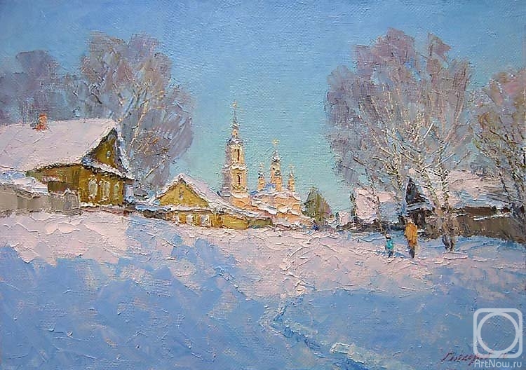 Gaiderov Michail. Winter day in Korostylya