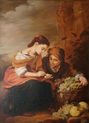Small fruit seller. Gaganov Alexander