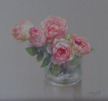 Pink roses. Volkova Tatiana