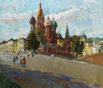 At The Cathedral of Vasily the Blessed. Zhukova Juliya