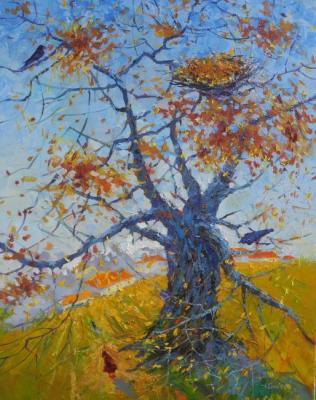 Golden leaves (Tree Genre). Ivanova Olesya