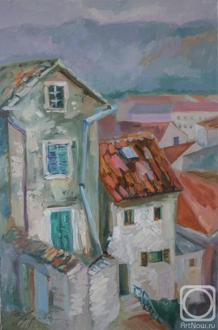 Zvereva Tatiana. Houses in Kotor